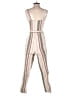 Unbranded 100% Cotton Stripes Ivory Jumpsuit Size S - photo 2