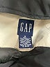 Gap 100% Polyester Argyle Black Coat Size S - photo 6