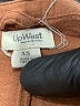 UpWest 100% Cotton Solid Orange Brown Romper Size XS - photo 4