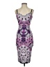 ASOS Graphic Purple Cocktail Dress Size 0 - photo 1