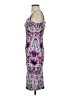 ASOS Graphic Purple Cocktail Dress Size 0 - photo 5