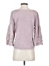 American Eagle Outfitters Gray 3/4 Sleeve Top Size S - photo 2