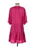 Glam 100% Polyester Pink Casual Dress Size S - photo 2