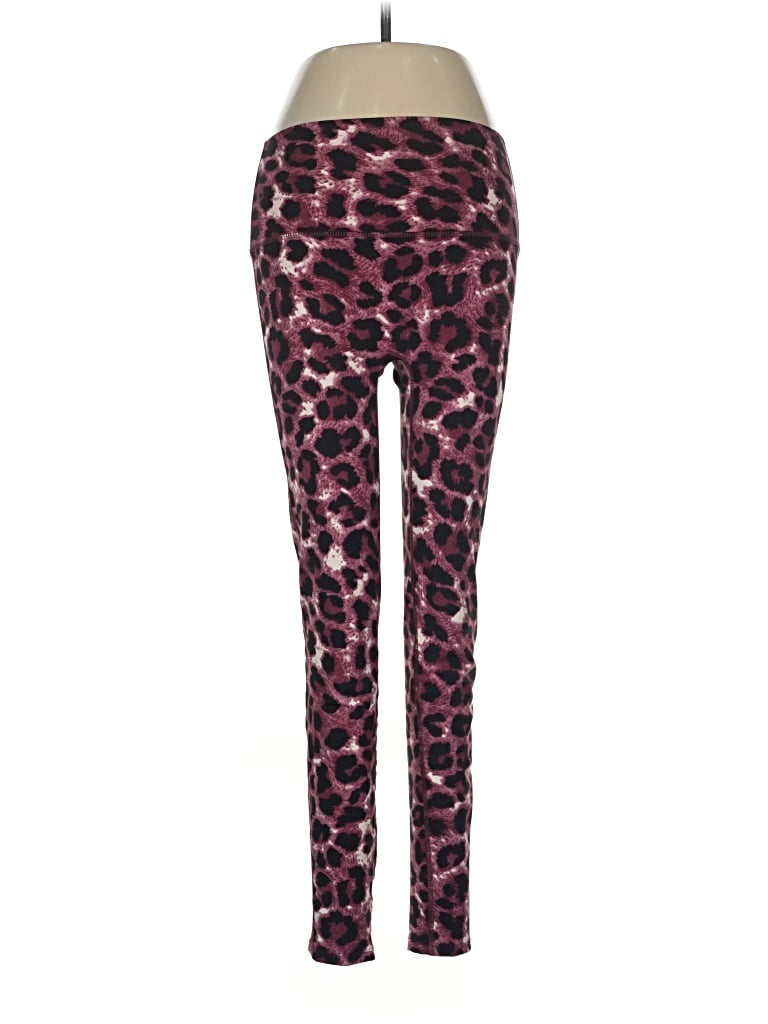 Pre-owned Zenana Leggings In Pink
