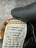 Dan Bee Solid Tan Faux Leather Skirt Size S - photo 5