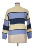 Assorted Brands 100% Polyester Color Block Blue Pullover Sweater Size 0X - photo 1
