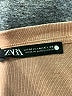 Zara Tan Short Sleeve T-Shirt Size M - photo 7