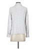 Tommy Hilfiger Checkered-gingham Gray Long Sleeve Button-Down Shirt Size S - photo 2
