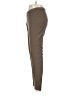 Hue Solid Brown Casual Pants Size M - photo 5