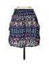 Mossimo Supply Co. 100% Rayon Print Blue Casual Skirt Size XS - photo 1