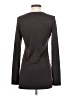 Patrizia Luca Metallic Black Long Sleeve Top Size S - photo 2