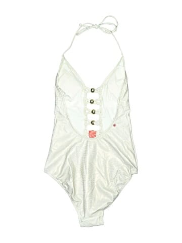 Red Carter One Piece Swimsuit (view 2)