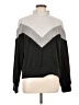 Evereve Chevron-herringbone Gray Pullover Sweater Size L - photo 1