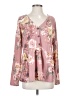 Bluivy Pink Long Sleeve Blouse Size S - photo 1