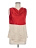 Rafaella Studio 100% Polyester Red Sleeveless Blouse Size M - photo 1