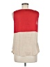 Rafaella Studio 100% Polyester Red Sleeveless Blouse Size M - photo 2