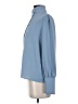 Shein 100% Polyester Blue Long Sleeve Blouse Size 4 - photo 5
