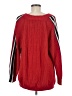 Express Solid Red Pullover Sweater Size M - photo 2