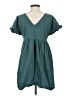 ASOS 100% Cotton Teal Short Sleeve Blouse Size 2 - photo 2
