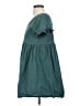 ASOS 100% Cotton Teal Short Sleeve Blouse Size 2 - photo 5