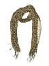 Unbranded Animal Print Tan Scarf One size - photo 1