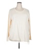 DG^2 by Diane Gilman Ivory Long Sleeve Top Size 2X - photo 1