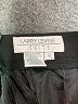 Larry Levine 100% Polyester Solid Black Dress Pants Size 6 - photo 7