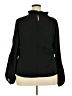 Unbranded 100% Polyester Black Long Sleeve Blouse Size XXL - photo 2