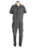 Zara Metallic Gray Jumpsuit Size S - photo 1
