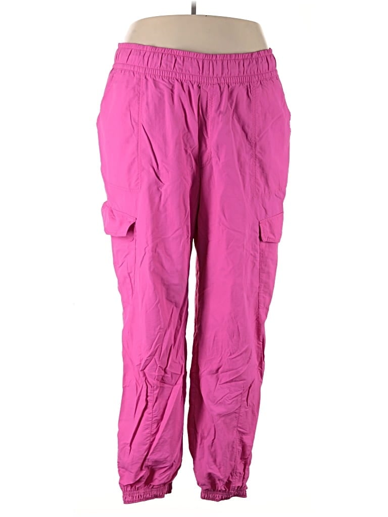 Pre-owned Active By Old Navy Cargo Pants In Pink