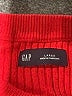 Gap Red Pullover Sweater Size L - photo 7