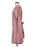 Neiman Marcus 100% Polyester Solid Pink Casual Dress Size M - photo 5