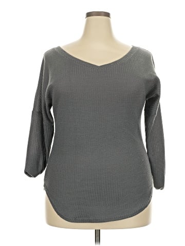 Lucky More 3/4 Sleeve Top (view 1)