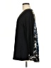 Caite Black Long Sleeve Top Size M - photo 5