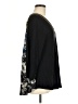 Caite Black Long Sleeve Top Size M - photo 4