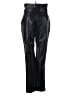 Fate 100% Polyurethane Black Casual Pants Size M - photo 2