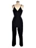 Ann Taylor LOFT Solid Black Jumpsuit Size 4 - photo 2