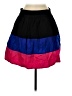 Unbranded Color Block Black Casual Skirt Size 28 waist (estimated) - photo 1