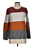 Pinque Color Block Brown Pullover Sweater Size L - photo 1