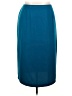 Koret 100% Polyester Solid Teal Blue Formal Skirt Size 18W - photo 1