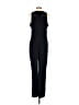 Mossimo 100% Polyester Solid Black Jumpsuit Size M - photo 2