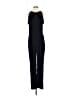 Mossimo 100% Polyester Solid Black Jumpsuit Size M - photo 1