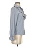 Assorted Brands Gray Long Sleeve Blouse Size XS - photo 4