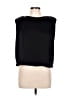 Glam 100% Polyester Black Sleeveless Blouse Size L - photo 1