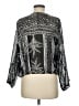 Free People Black Long Sleeve Blouse Size M - photo 2