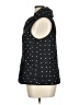 Laura Ashley 100% Polyester Polka Dots Black Vest Size XL - photo 5