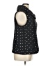 Laura Ashley 100% Polyester Polka Dots Black Vest Size XL - photo 4