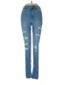 Divided by H&M Hearts Blue Jeans Size 6 - photo 1