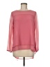 Adiva 100% Polyester Pink Long Sleeve Blouse Size M - photo 1