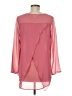 Adiva 100% Polyester Pink Long Sleeve Blouse Size M - photo 2